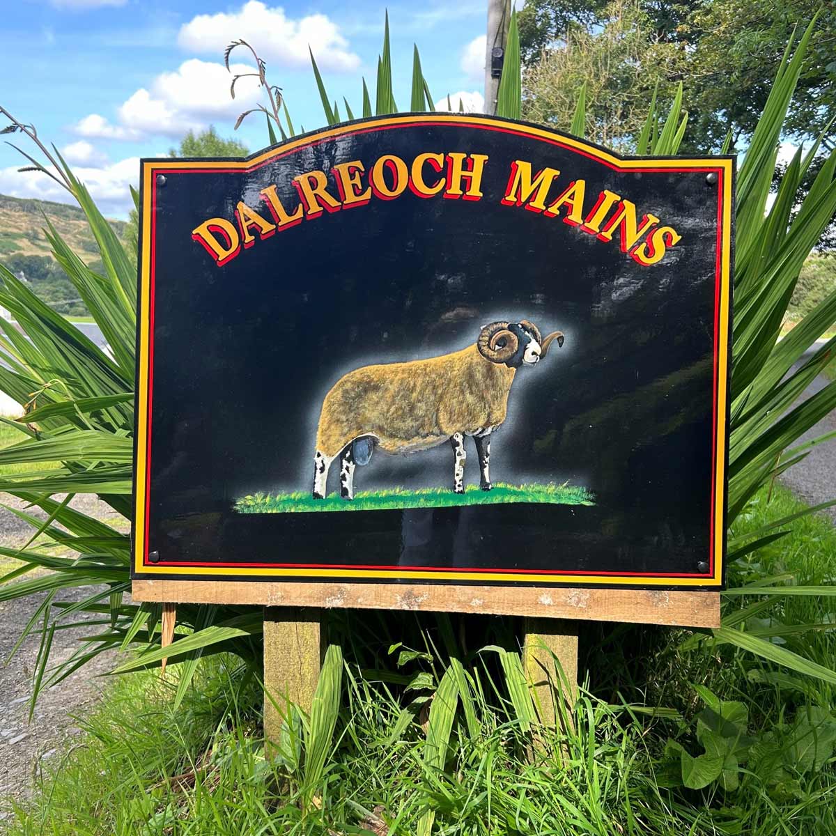 dalreoch-farming-sign